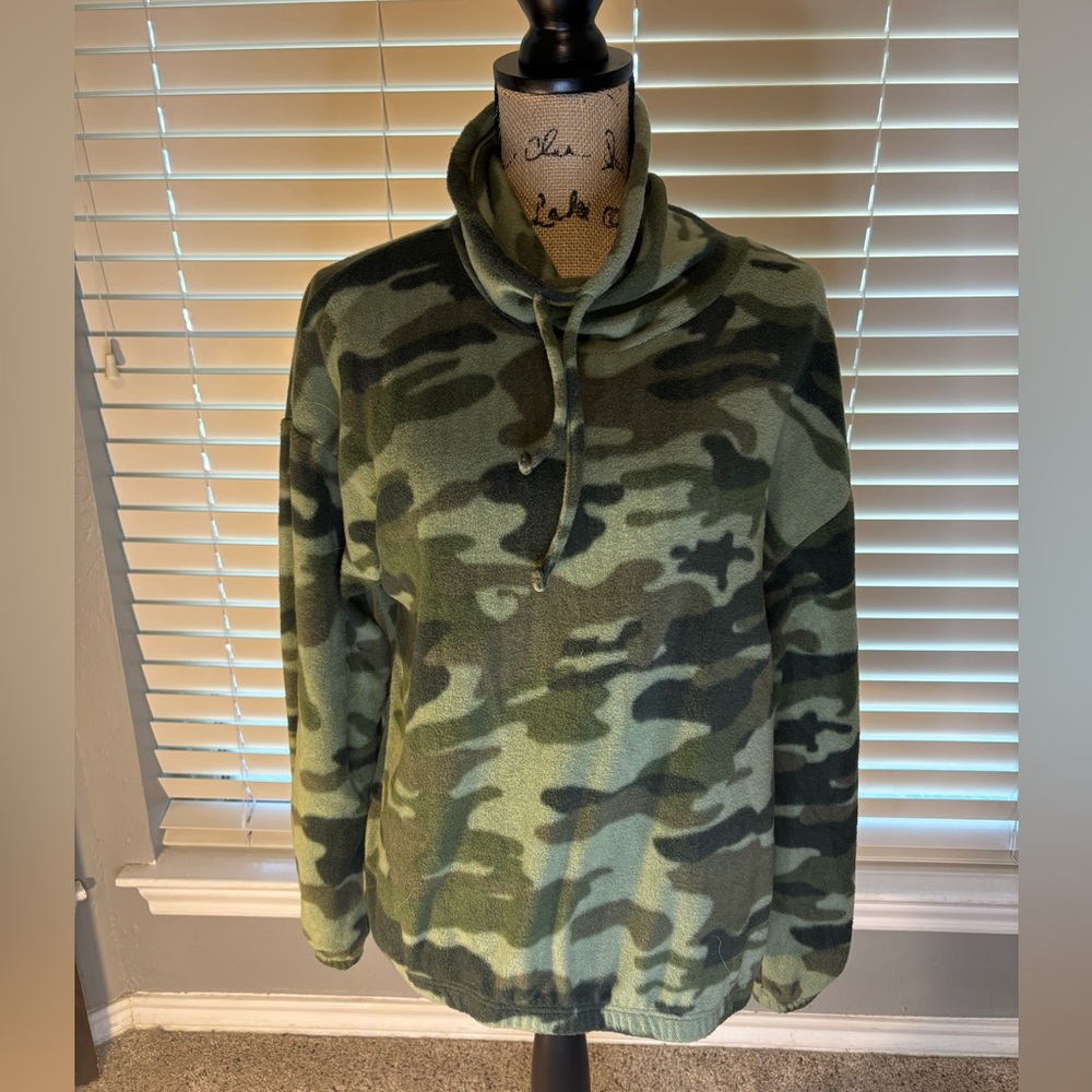 Fleece Camouflage Sweater